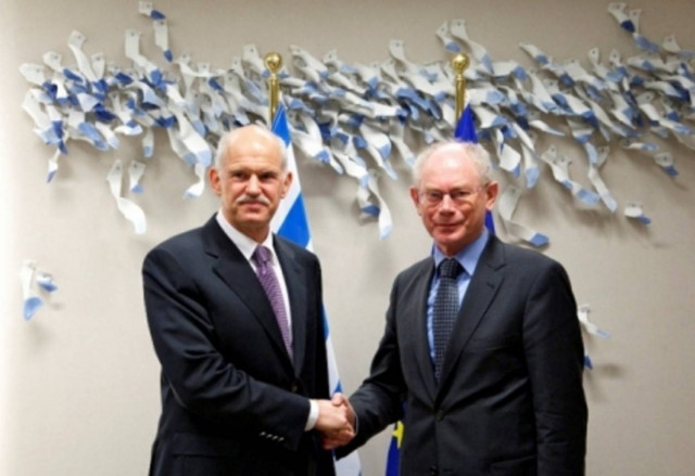 Συνάντηση σήμερα Παπανδρέου-Ρομπάι