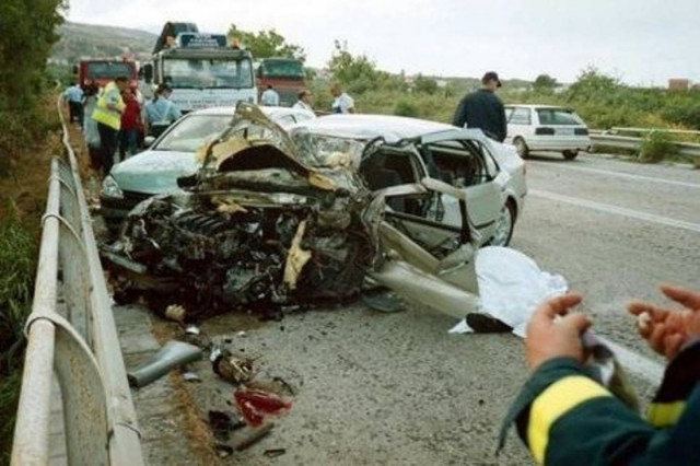 Ξεψύχησε οδηγός από τροχαίο δυστύχημα