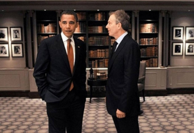 Συνάντηση Ομπάμα-Μπλερ στο Οβάλ Γραφείο