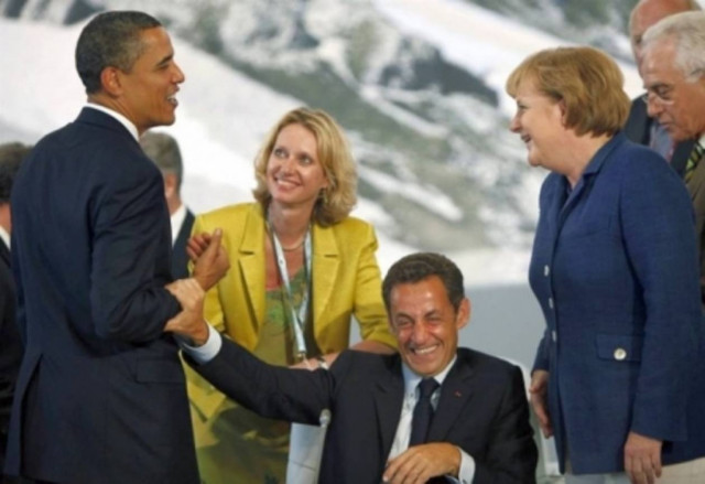 G20: Συναντήσεις Ομπάμα με Μέρκελ-Σαρκοζί