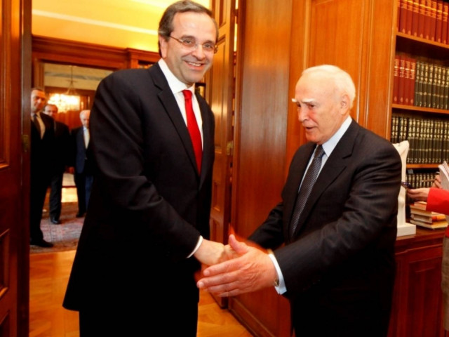 Εκλογές από τον Παπούλια ζητεί ο Σαμαράς