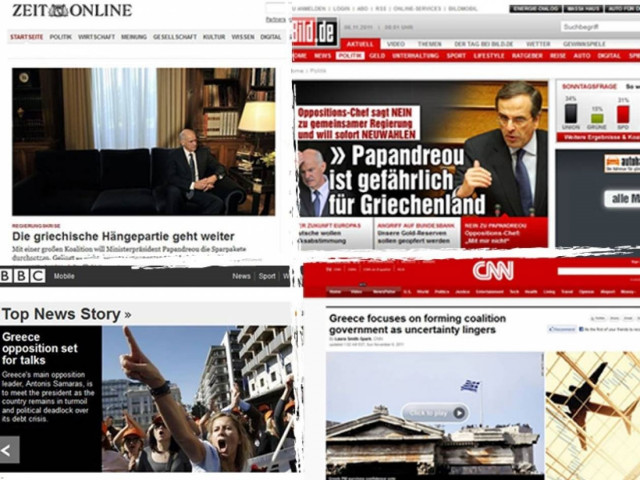 Πρωτοσέλιδο (ξανά) οι πολιτικές εξελίξεις στην Ελλάδα
