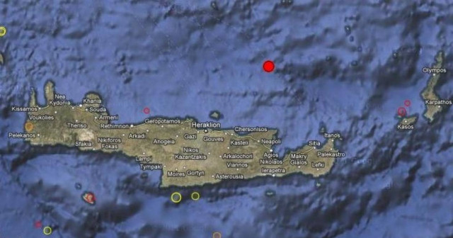 Τραντάχτηκε η γη στη Κρήτη