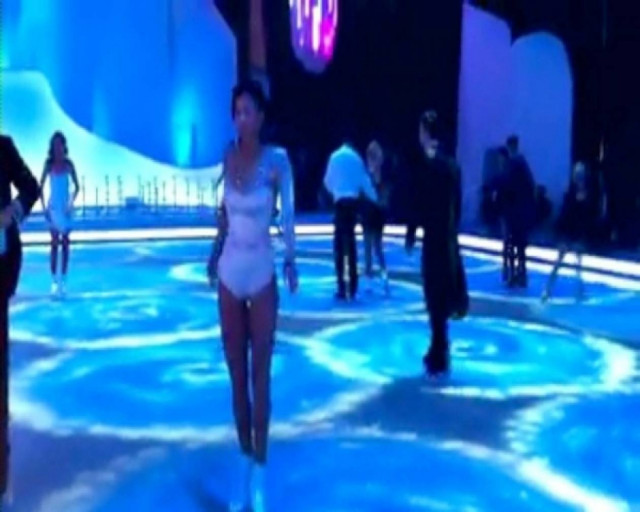 Backstage στο Dancing on Ice