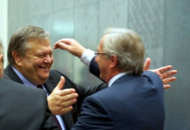 Συνάντηση Βενιζέλου-Γιούνκερ πριν το Eurogroup