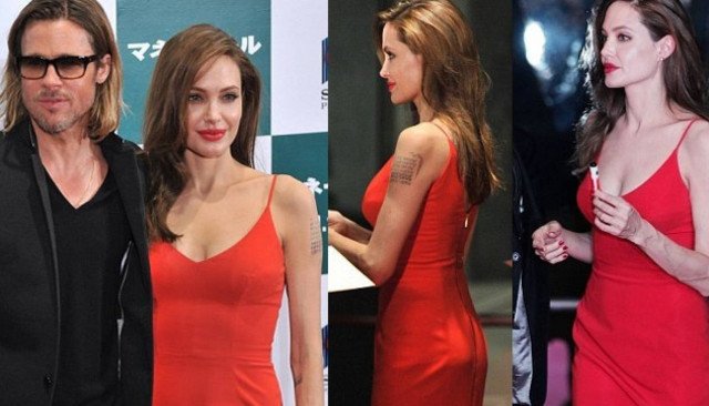 Φωτιά στα… κόκκινα η Αντζελίνα Τζολί!