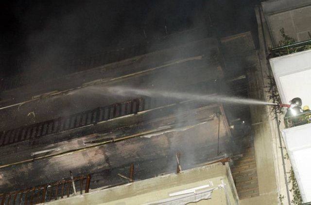 Φωτιά σε διαμέρισμα στο Παγκράτι