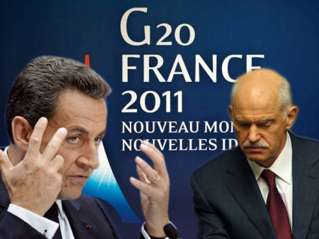 Νέα... «γαλλικά» Σαρκοζί κατά Παπανδρέου