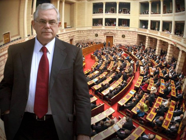 Οι προγραμματικές δηλώσεις της κυβέρνησης Παπαδήμου