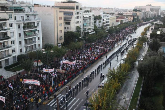 Κυκλοφοριακές ρυθμίσεις λόγω 17Νοέμβρη