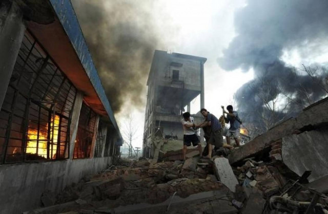 Φονική έκρηξη με επτά νεκρούς στην Κίνα