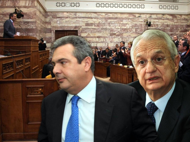 Διαγράφηκε ο Χατζηγάκης, αμετακίνητος ο Καμμένος