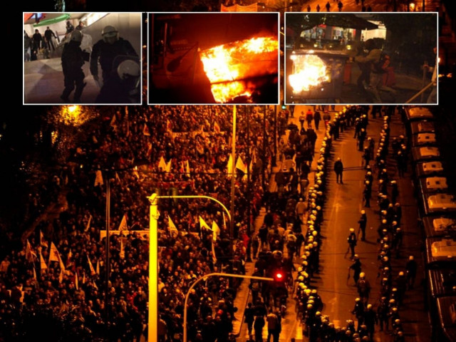 Με μεμονωμένα επεισόδια η πορεία του Πολυτεχνείου