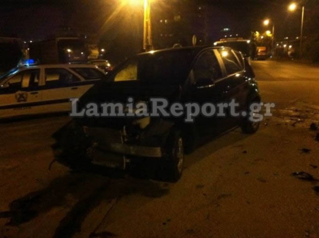 Τροχαίο ατύχημα στη Λαμία