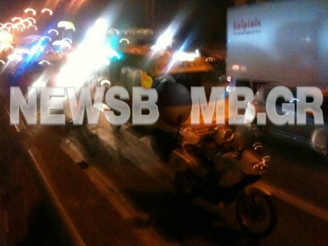 Καραμπόλα στην Ε. Ο. Αθηνών - Λαμίας