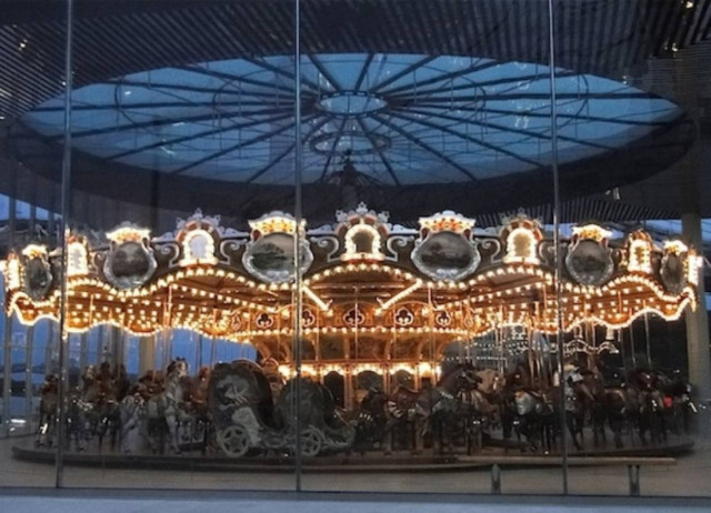 Ένα καρουζέλ στη Νέα Υόρκη