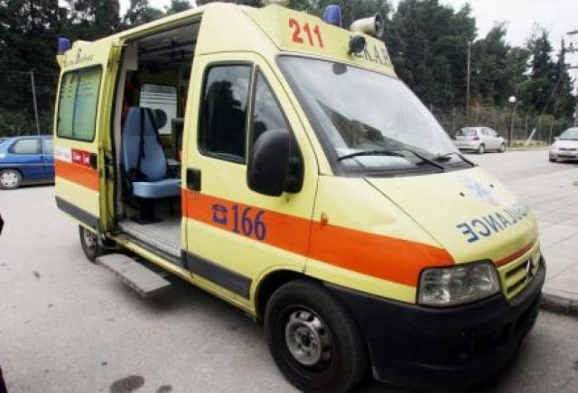 Τροχαίο με δύο τραυματίες στη Μυτιλήνη