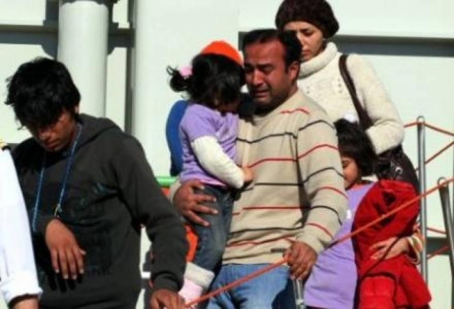 Σύλληψη παράνομων μεταναστών στη Σάμο