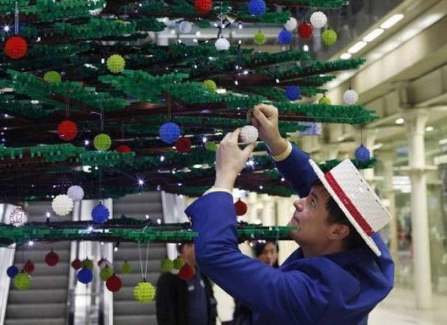 Χριστουγεννιάτικο δέντρο από Lego