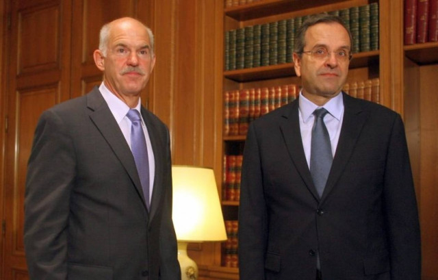 «Παπανδρέου-Σαμαράς: Δυο αντίπαλοι με φιλία από τα παλιά»