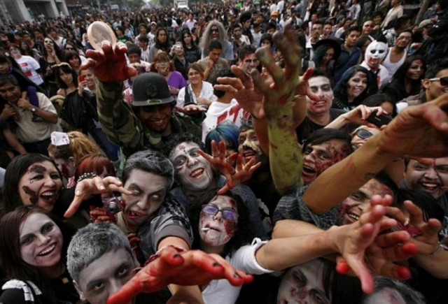 Χιλιάδες «ζόμπι» στην Πόλη του Μεξικού