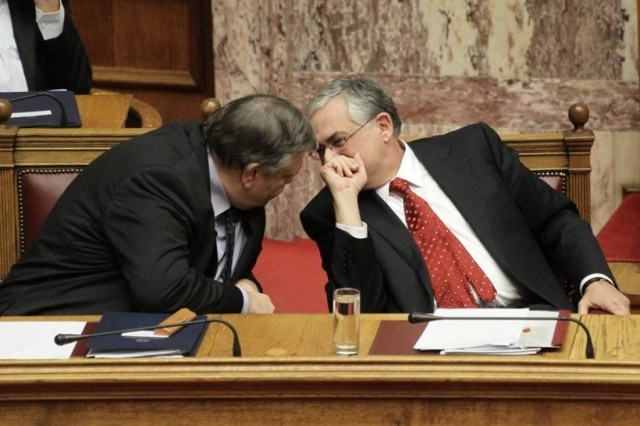 Συνάντηση Παπαδήμου – Βενιζέλου ενόψει Eurogroup