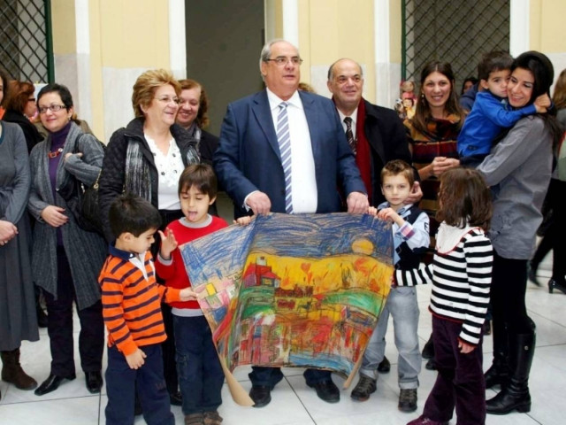 Οι μαθητές του Πειραιά ζωγραφίζουν