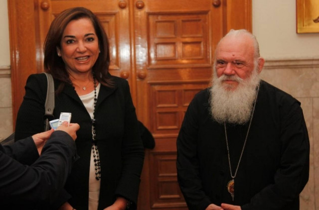 Συνάντηση Μπακογιάννη – Ιερώνυμου