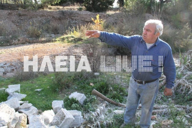 Αρχαία Ολυμπία: Απόβλητα ελαιοτριβείων σε ρέμα