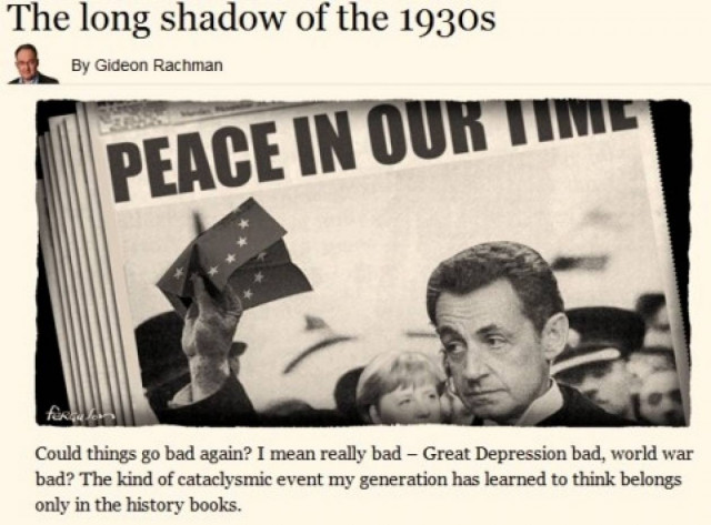 Κραχ και Παγκόσμιο Πόλεμο «βλέπουν» οι Financial Times!