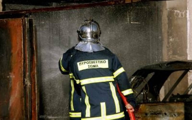 Φωτιά σε μηχάνημα ΑΤΜ στην Θεσσαλονίκη