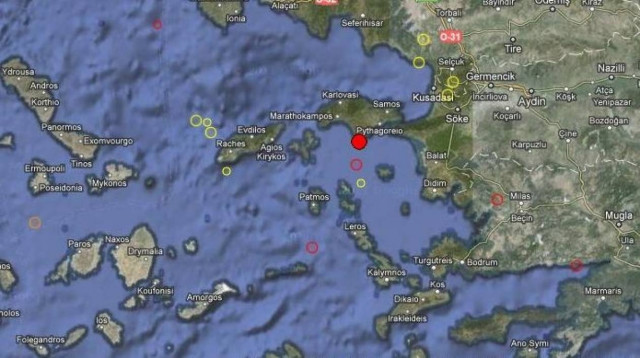 «Κουνήθηκε» ελαφρά η Σάμος