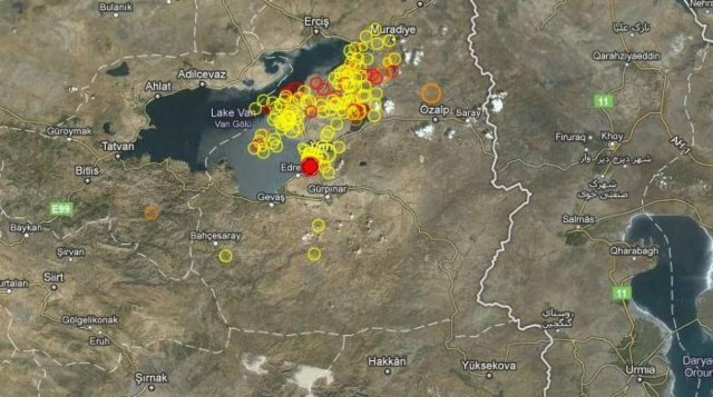 Μετασεισμός στην επαρχία Βαν