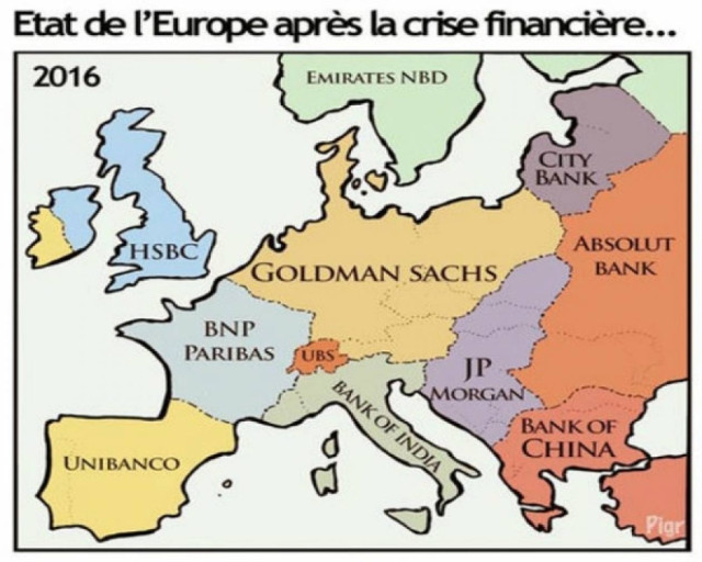 Οι τράπεζες και ο νέος χάρτης της Ευρώπης μετά την κρίση!