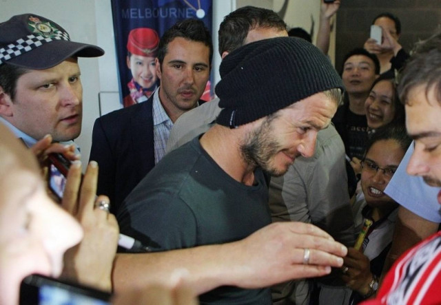 Ελληνική…γεύση η επίσκεψη Μπέκαμ στην Αυστραλία