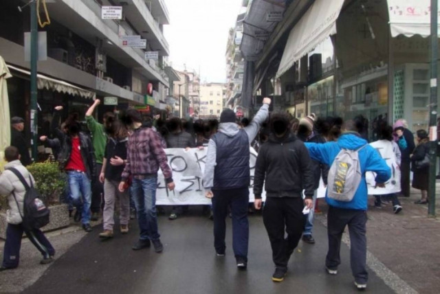 Ολοκληρώθηκε το συλλαλητήριο στα Τρίκαλα