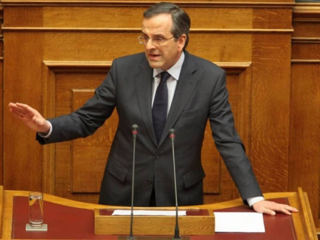 Λεπτό προς λεπτό η ομιλία Σαμαρά για τον προϋπολογισμό