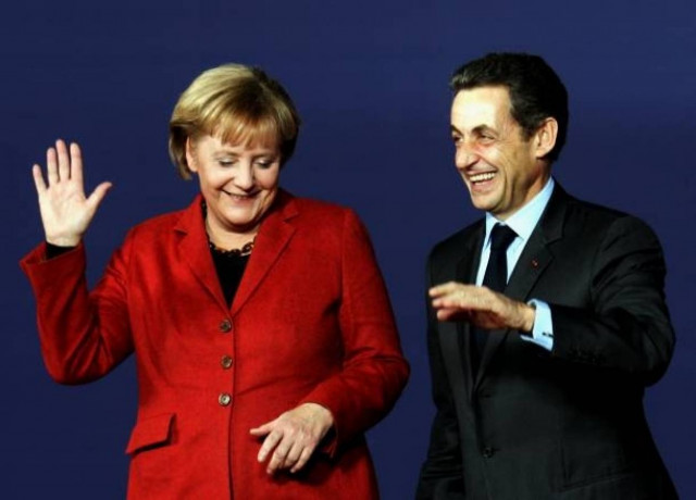 Συνάντηση με τον Μάριο Ντράγκι θα έχουν Μέρκελ - Σαρκοζί