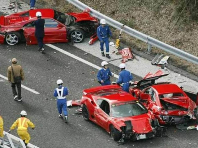 Παραδέχτηκε ότι έτρεχε ο «δράστης» της πανάκριβης καραμπόλας!