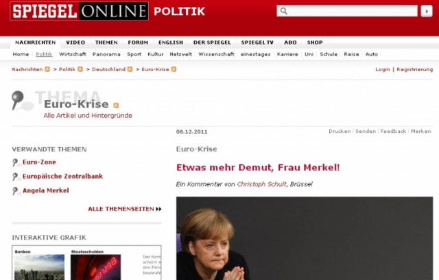 Οι «άσχημοι Γερμανοί» και η «επικίνδυνη» καγκελάριος