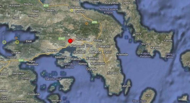 Σεισμός αναστάτωσε τη Δυτική Αττική