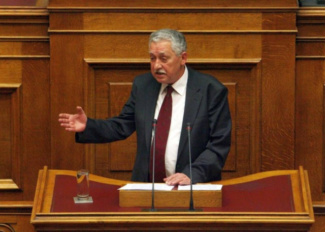 Φ. Κουβέλης: Δεν αρκεί μόνον η αντιμνημονιακή στάση