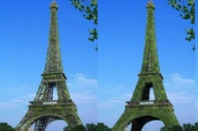 Ο πύργος του Άιφελ στα «πράσινα»!