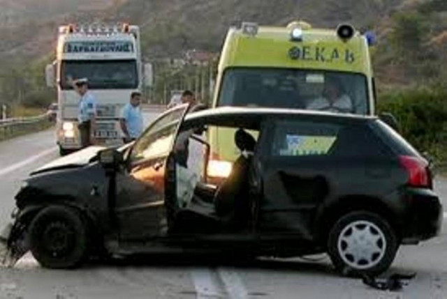 Τροχαίο στις Τρεις Γέφυρες