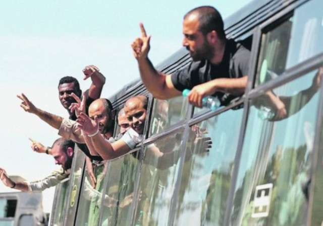 To Ισραήλ αποφυλακίζει 550 Παλαιστίνιους