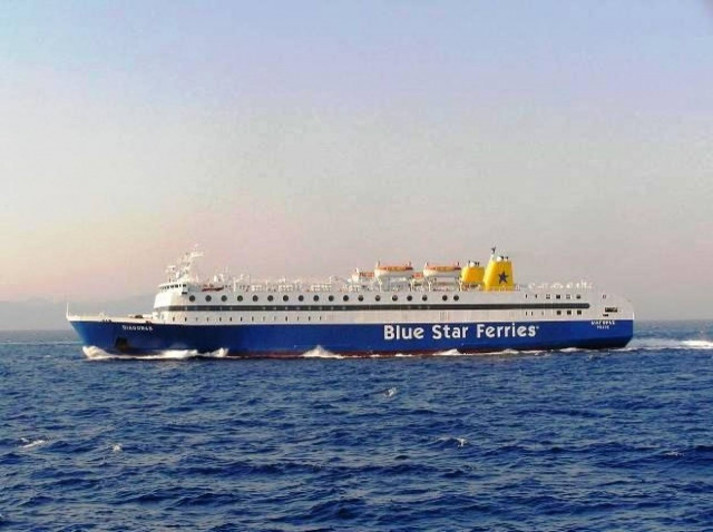 Δεν μπόρεσε να προσεγγίσει τους Λειψούς το «Διαγόρας»