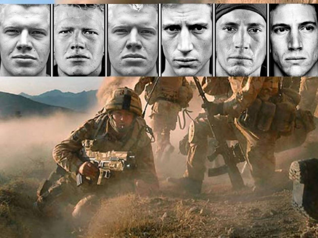 Η φρίκη του πολέμου στο βλέμμα τους