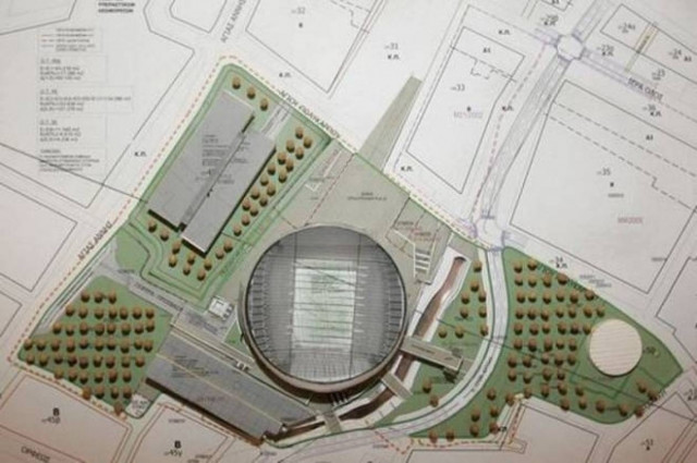 Νέο σχέδιο για το γήπεδο στον Βοτανικό