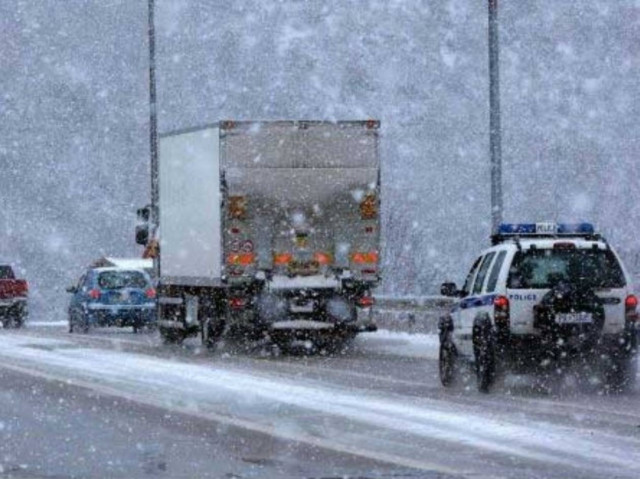 Αποκαταστάθηκε η κυκλοφορία στην Εγνατία