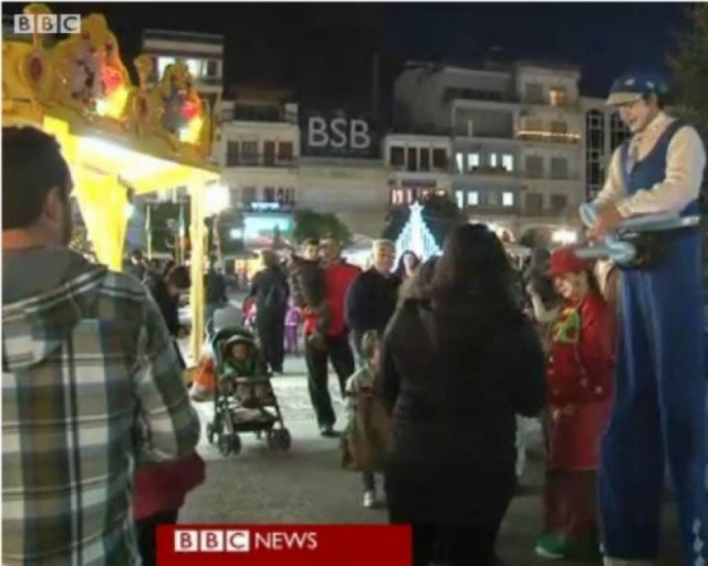 Το BBC στη Σπάρτη για τα ελληνικά Χριστούγεννα και την κρίση